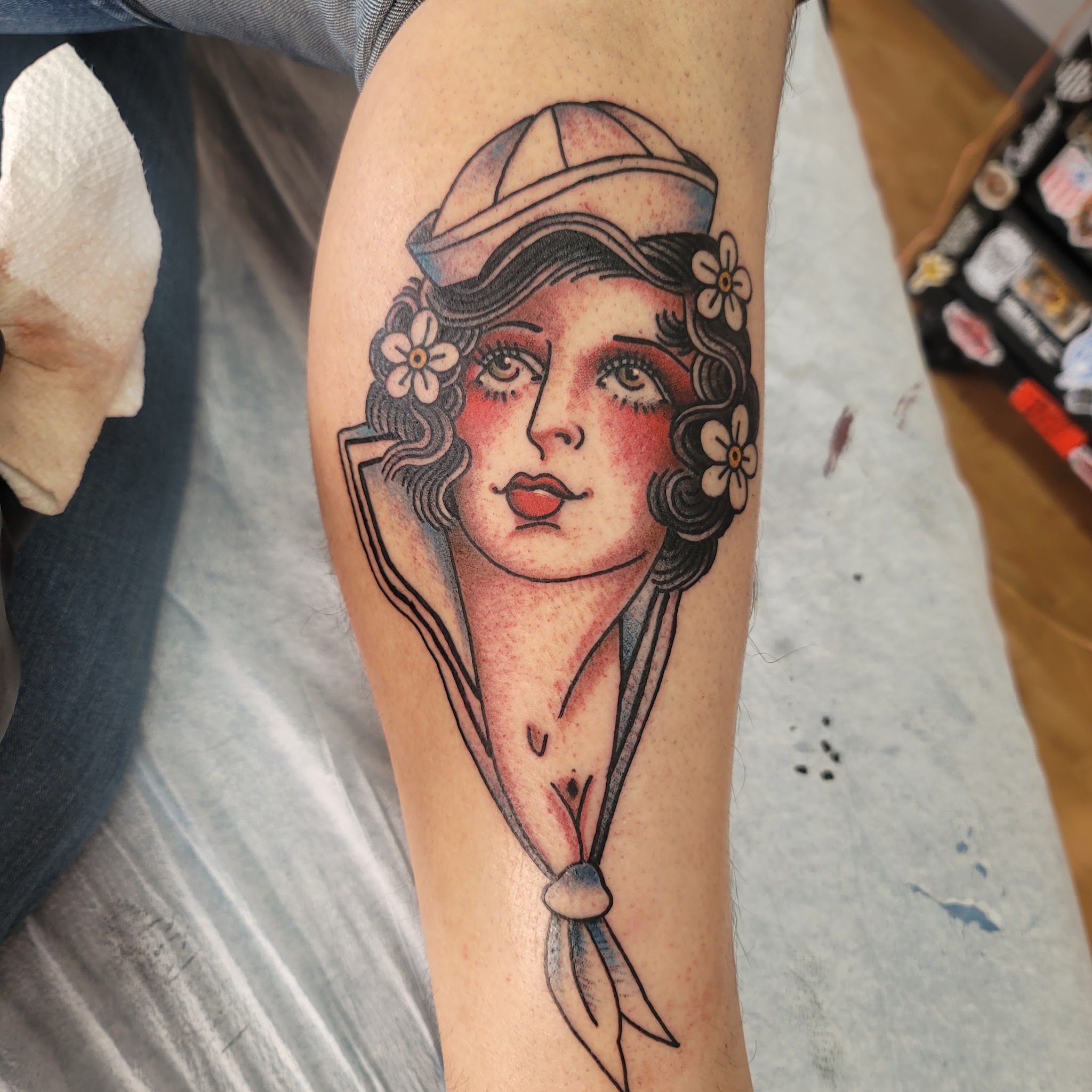 Sailor girl, colour traditional